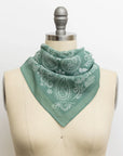 Paisley Floral Patterned Bandana Leto Collection