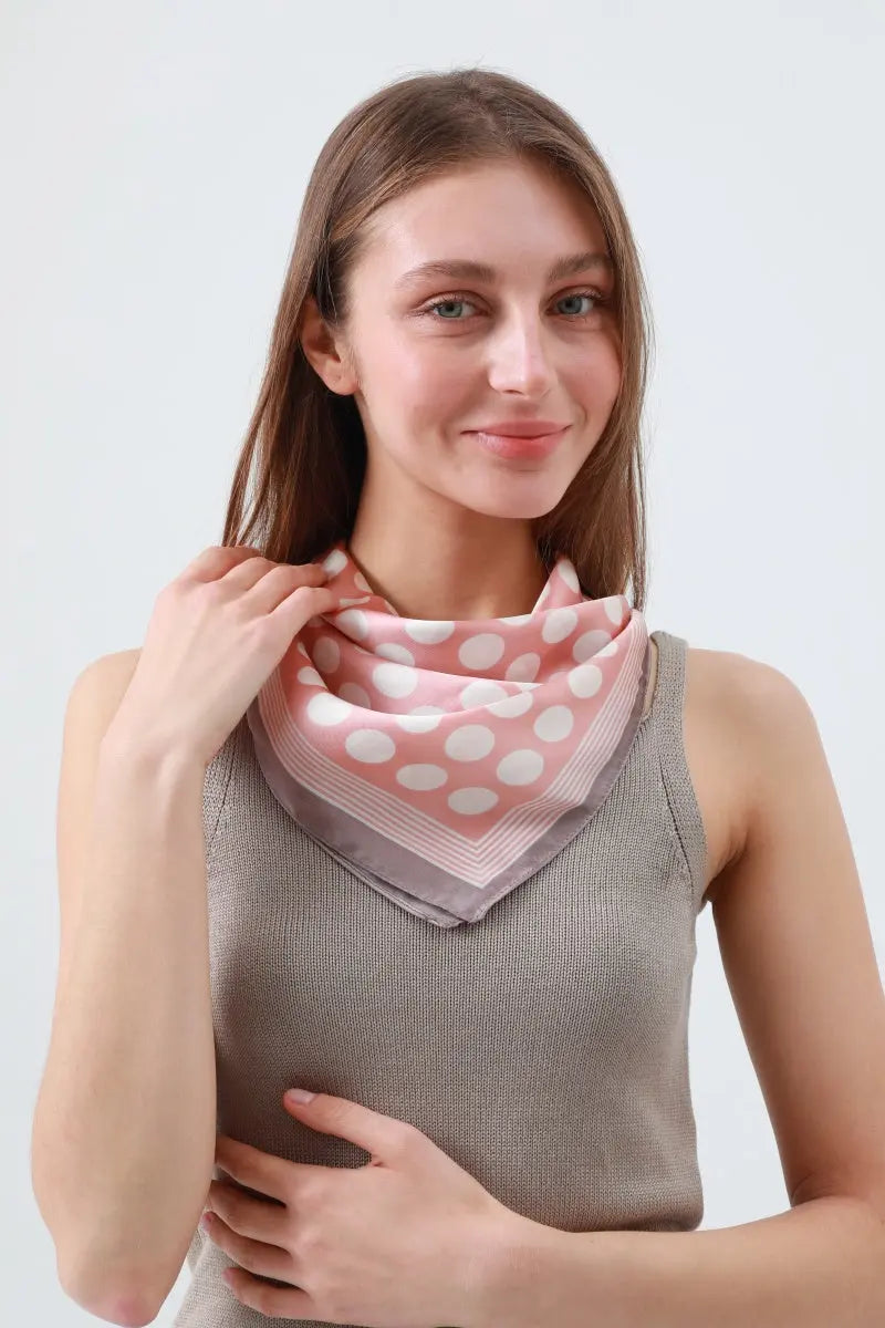 OVERSIZED SPOT SCARF MARGARET HOWELL OVERSIZED SPOT SCARF 麻