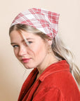 Triangle Flannel Head Scarf Hats & Hair