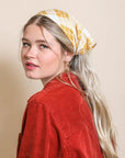 Triangle Flannel Head Scarf Hats & Hair