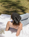 Floral Dot Bandana Bandanas Black