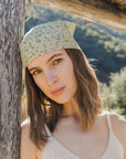 Flower Field Bandana Hats & Hair Sage