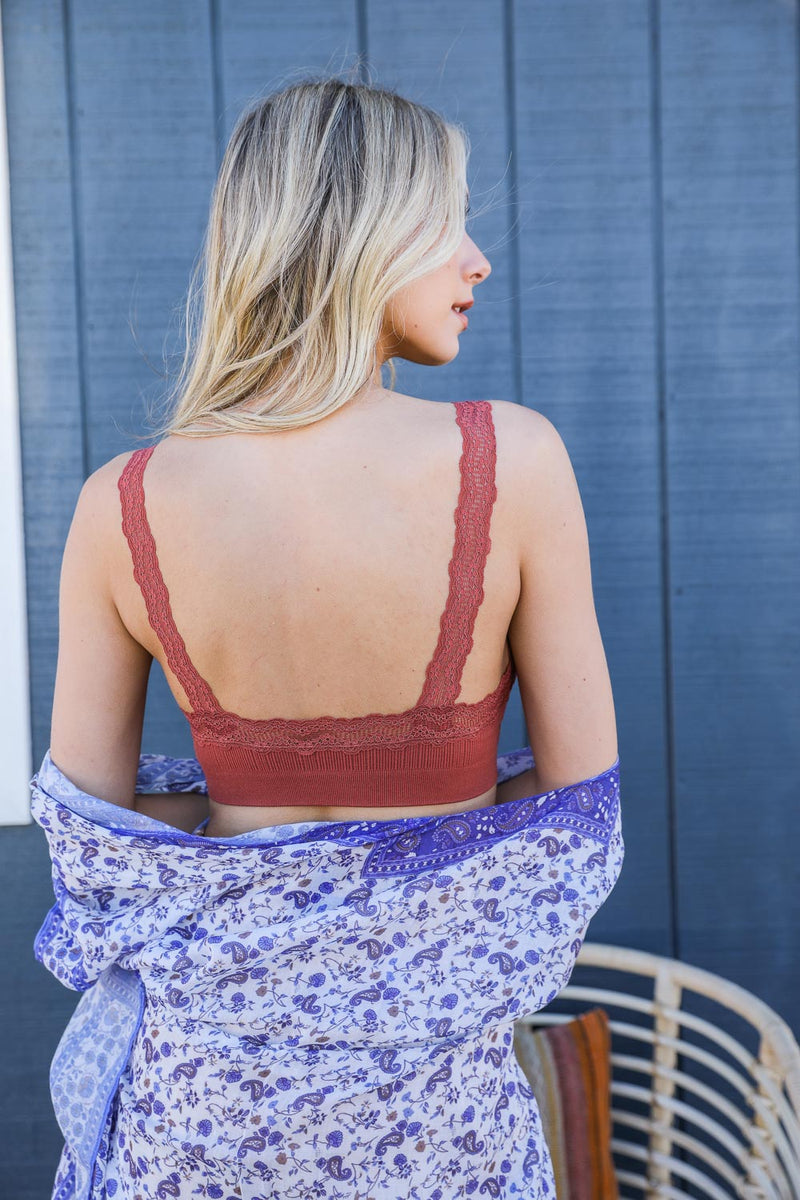 EHQJNJ Bralettes for Women Padded Lace Women's Beautiful Back