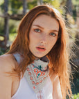 Vintage Colorful Paisley Bandana Bandanas