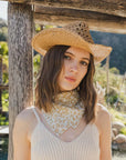 Wild Animal Print Bandana Bandanas Mustard