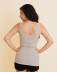 Everyday Lace Trim Ribbed Tank Top