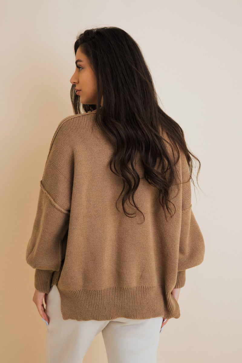 Effortlessly Cozy Oversized Sweater