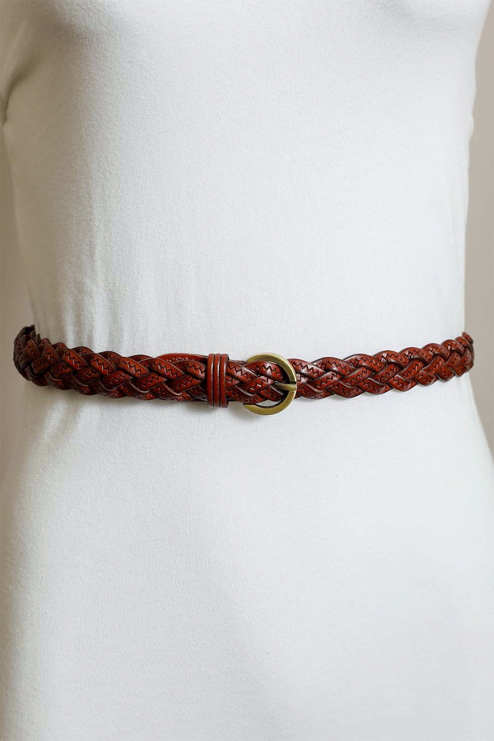 Classic Braided Leather Belt – Timeless Style for Every Outfit 🤎⛓️