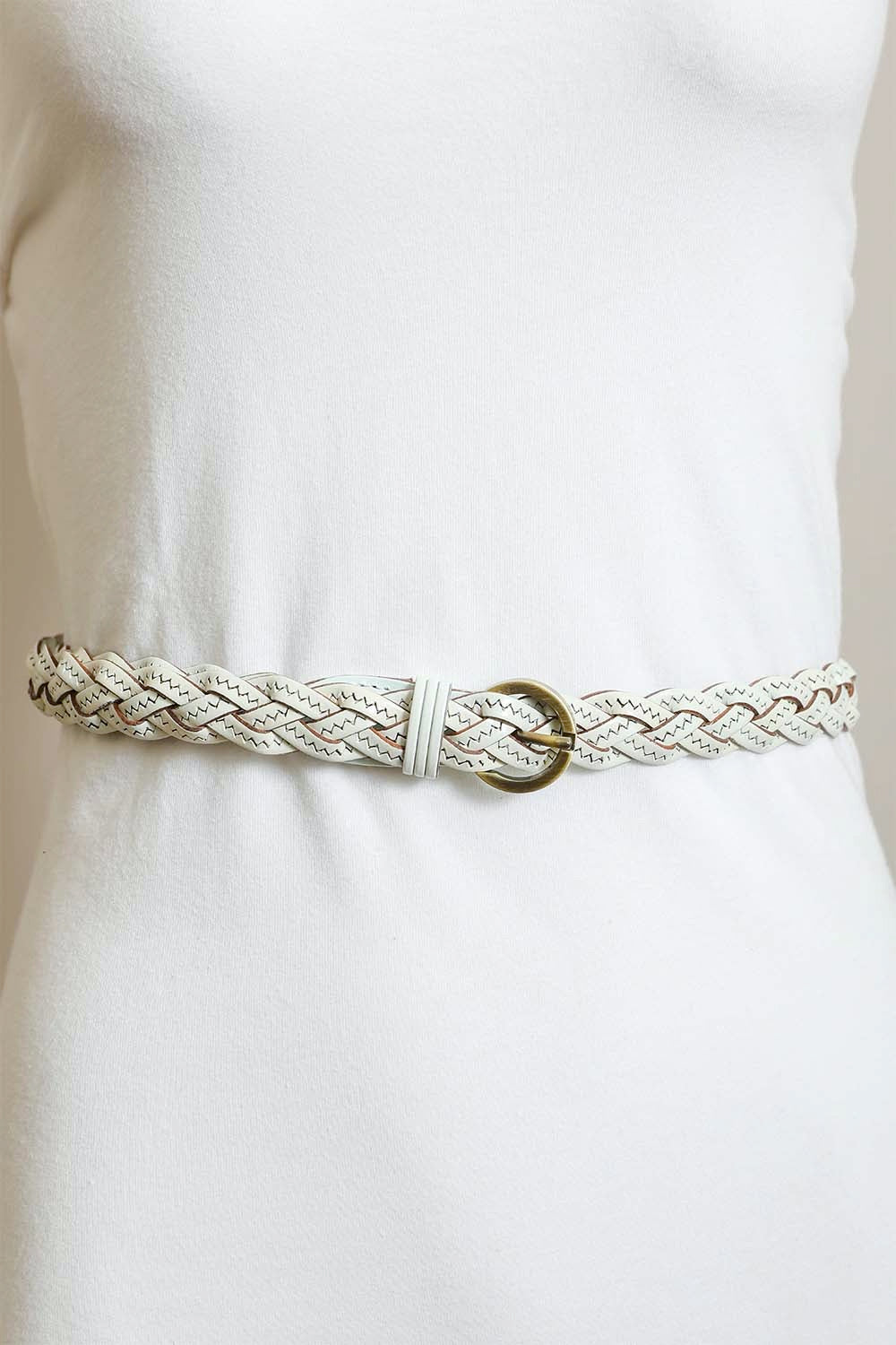 Classic Braided Leather Belt – Timeless Style for Every Outfit 🤎⛓️