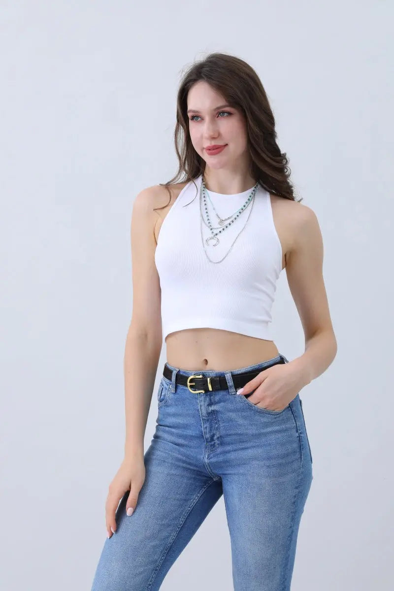 Faux Alligator Skin Leather Belt - Perfect for Any Outfit Leto Collection