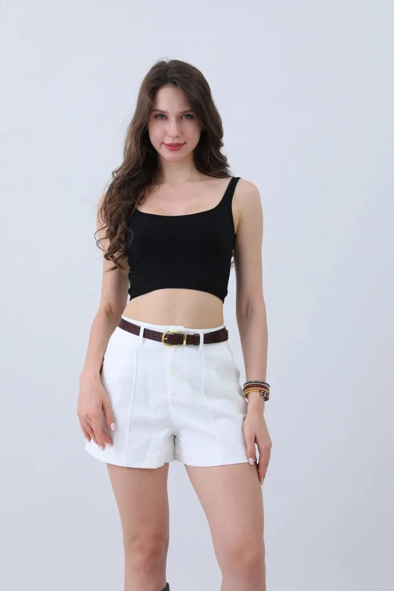 Faux Alligator Skin Leather Belt - Perfect for Any Outfit Leto Collection