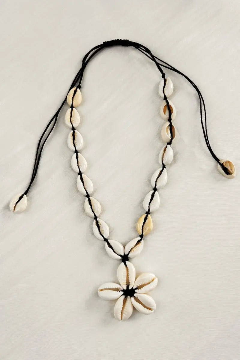 Ocean Shell Pendant Necklace Coastal Beach Jewelry 🐚🌊 Leto Collection