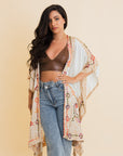 Bohemian Artisan Stitch Tapestry Kimono