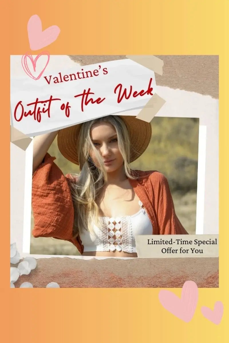 Bohemian Cowgirl Valentine's Outfit of the Week Boho Clothing and Accessories