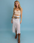 Bohemian Wide Natural Jute Waist Belt