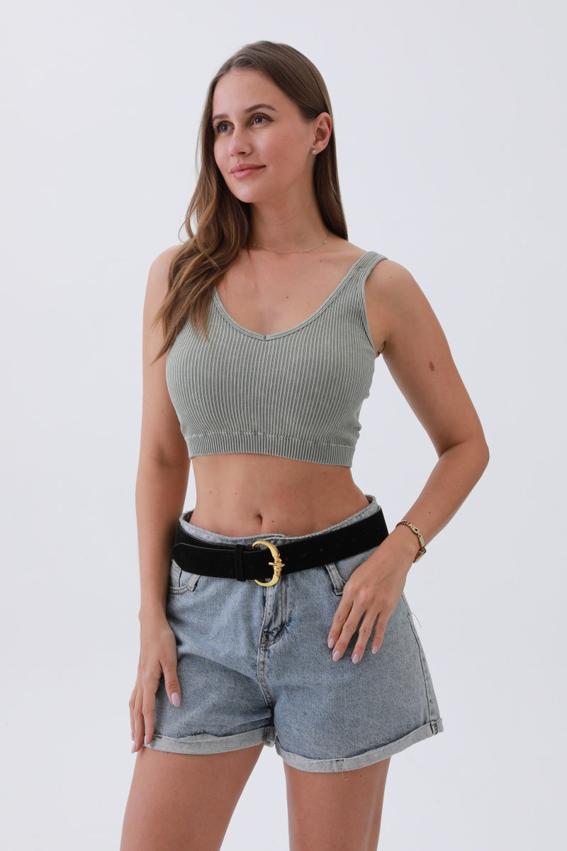 Chic Modern Suede Belt – Gold Circle Buckle for Effortless Style ✨💫