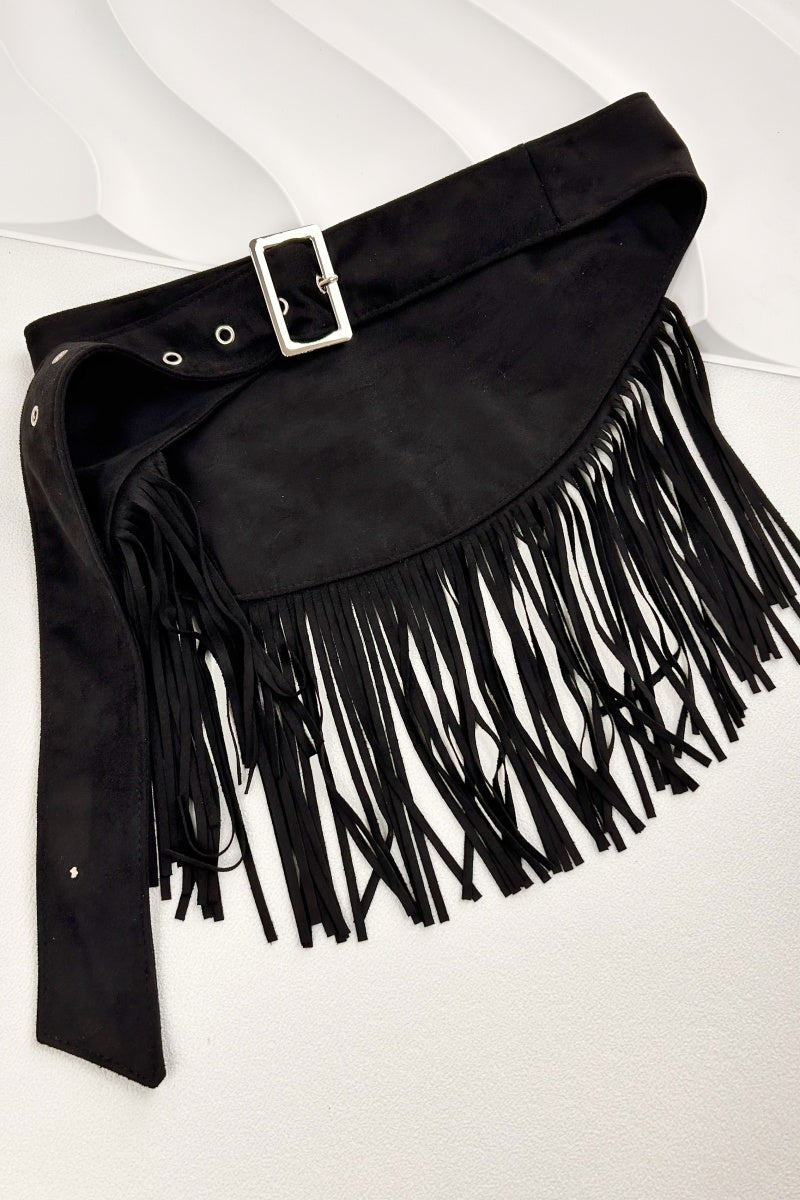 Ethnic Jazz Waist Cincher – Bohemian Fringe Belt✨🎷&amp;nbsp;