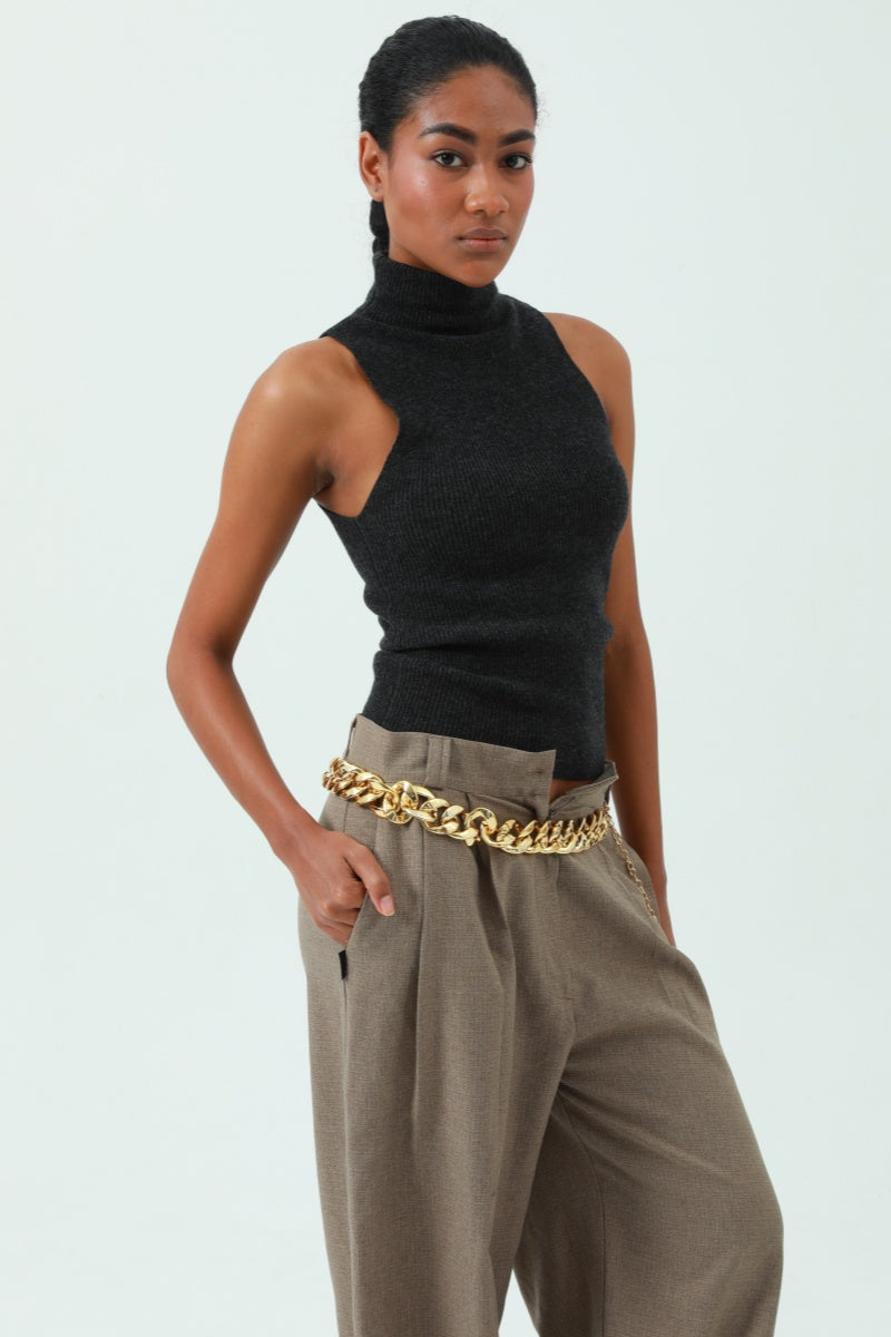 Chic Plated Waist Chain - Secure Hook Closure 🔗