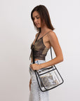 Crystal Clear Carry-All Messenger Bag