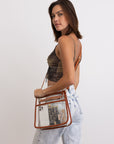 Crystal Clear Carry-All Messenger Bag