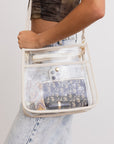 Crystal Clear Carry-All Messenger Bag