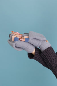 Rainbow Tip Convertible Gloves - Cute Winter Essential 🌈