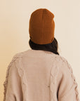 Frosty Front Fold Snuggle Ribbed Beanie