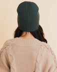 Frosty Front Fold Snuggle Ribbed Beanie