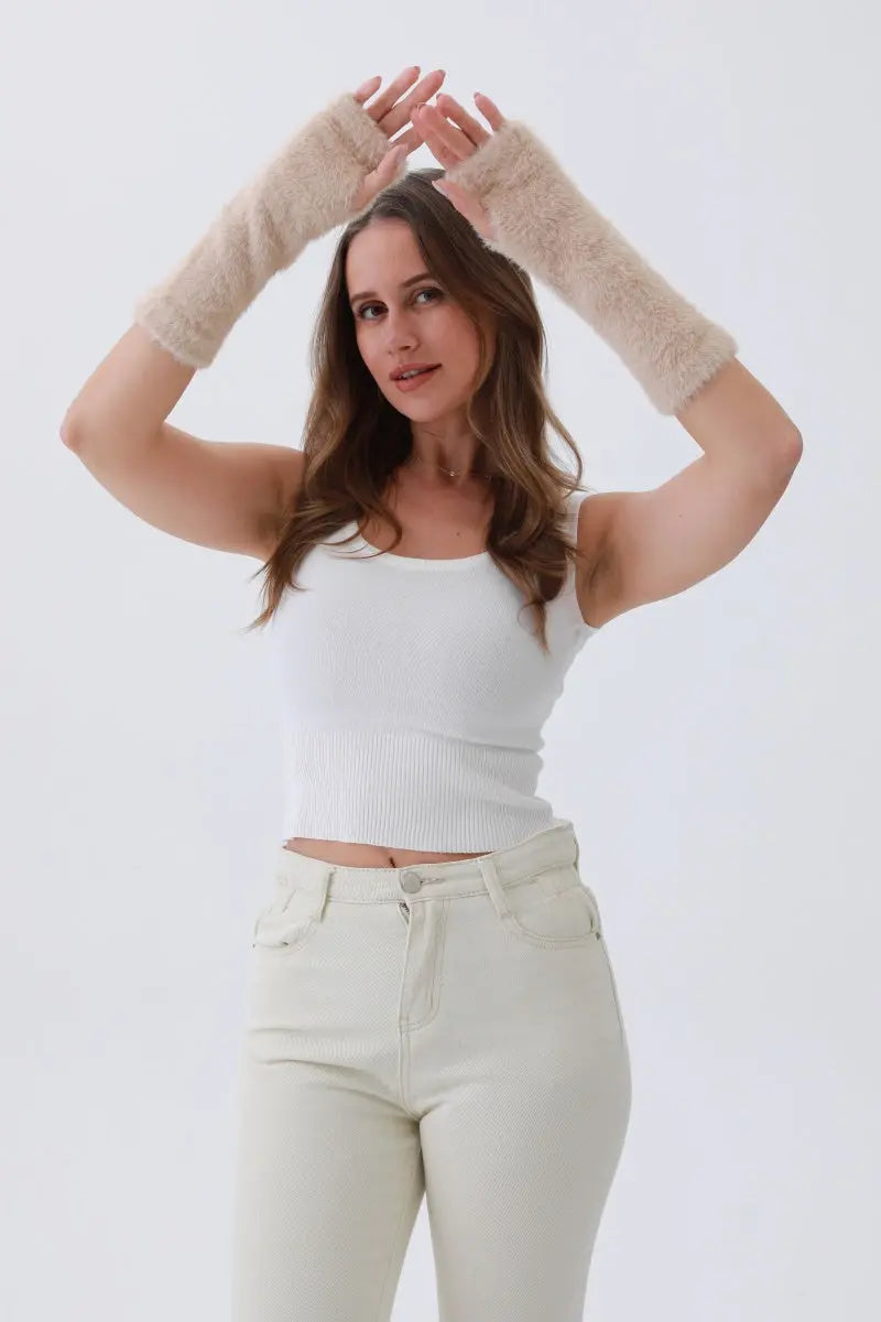 Cozy Ultra-Soft Winter Arm Hand Warmers – Must-Have Cold-Weather Comfort ❄️💖 Leto Collection