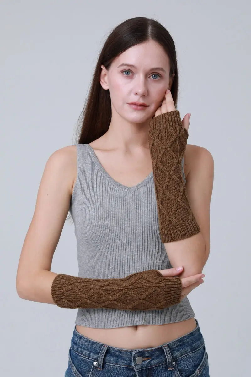 Thermal 3D Knit Arm Sleeves – All-Day Comfort &amp; Warmth Leto Collection