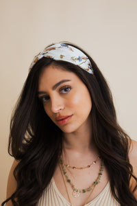 Satin Smooth Floral Headband 🌼