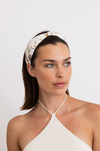 Secret Garden Satin Smooth Floral Headband 🌼