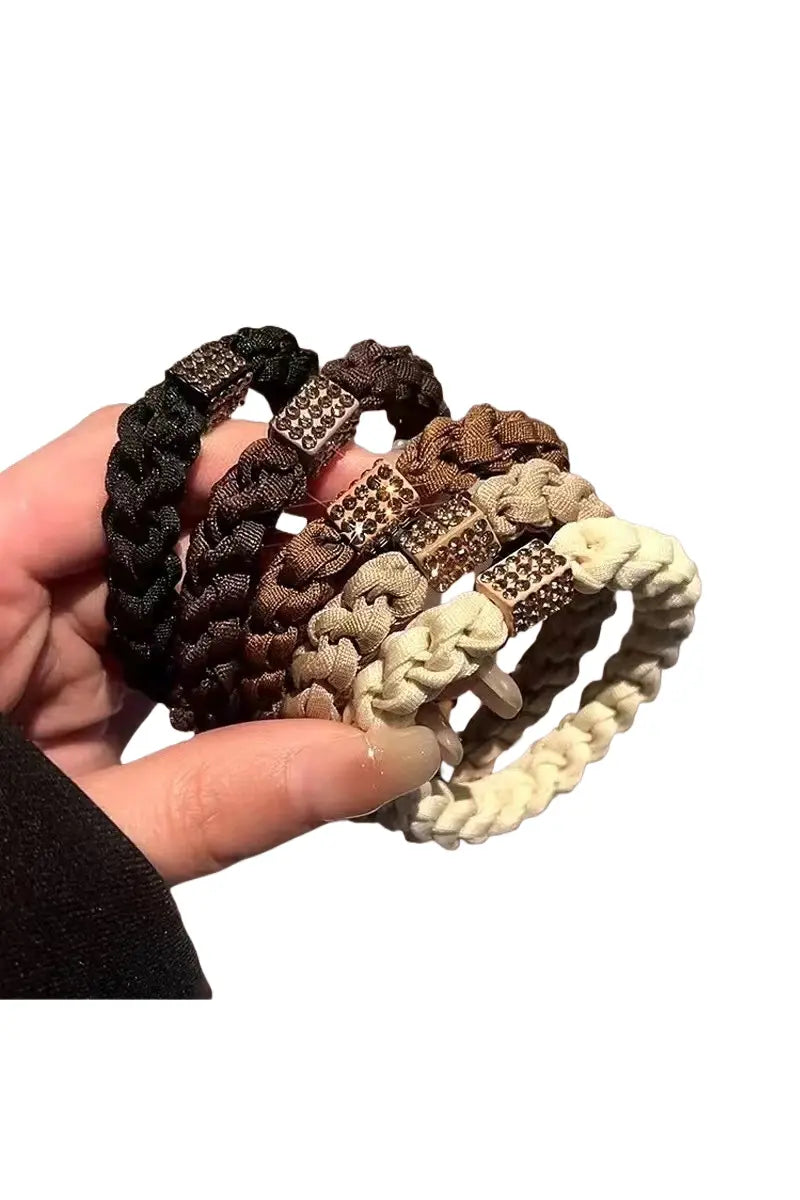 Luxury Vintage Hair Ties – High-Stretch &amp; Durable 🌸✨ Leto Collection