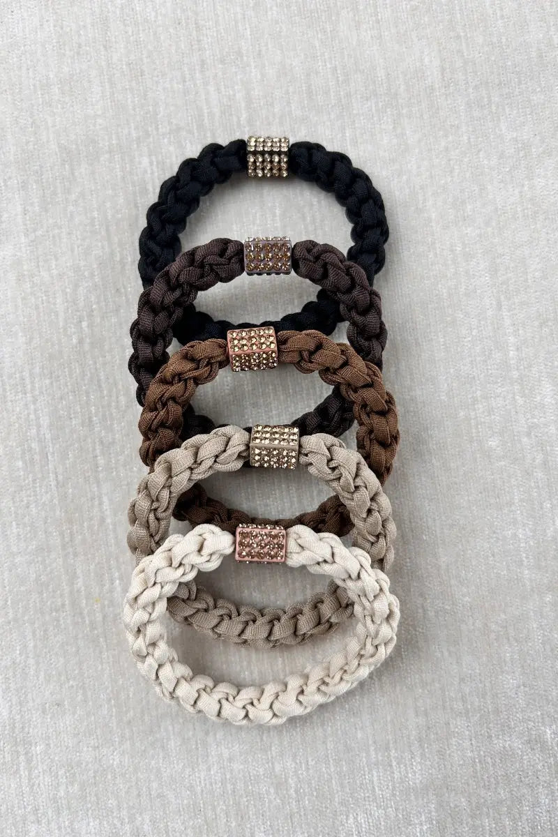 Luxury Vintage Hair Ties – High-Stretch &amp; Durable 🌸✨ Leto Collection