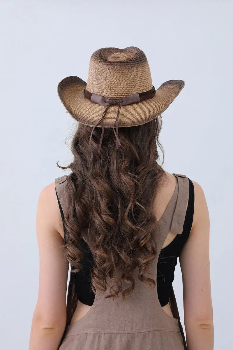 Rustic Star-Embellished Cowboy Hat – Timeless Western Charm🤠⭐ Leto Collection