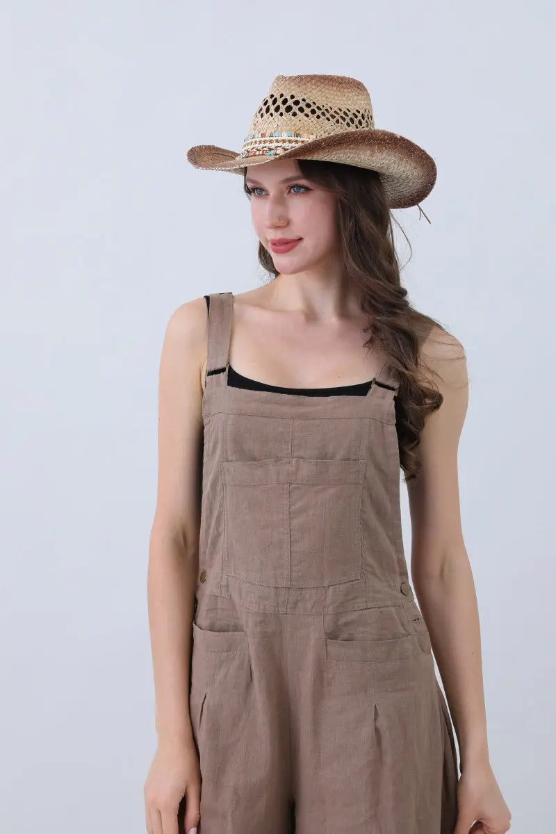 Braided Rope Cowboy Hat – Free-Spirited Western Style🌾✨ Leto Collection