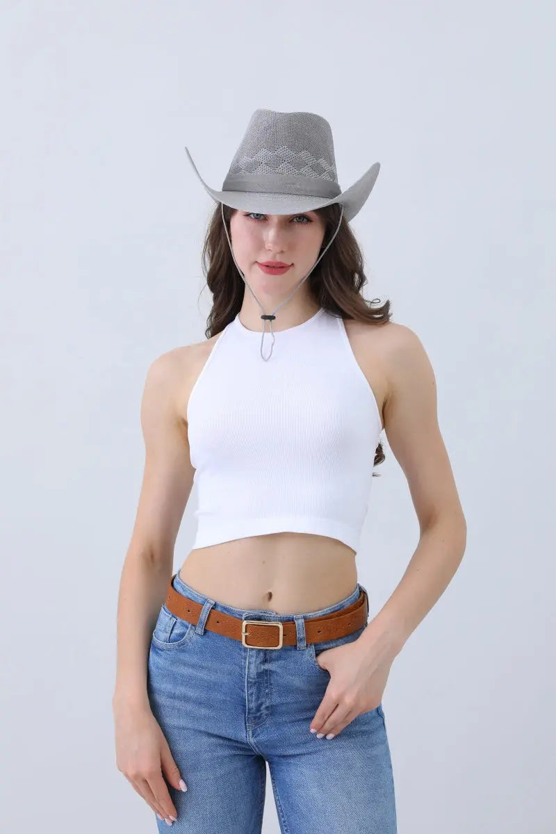 Timeless Solid Cowboy Hat – Vintage Western Essential🤠✨ Leto Collection