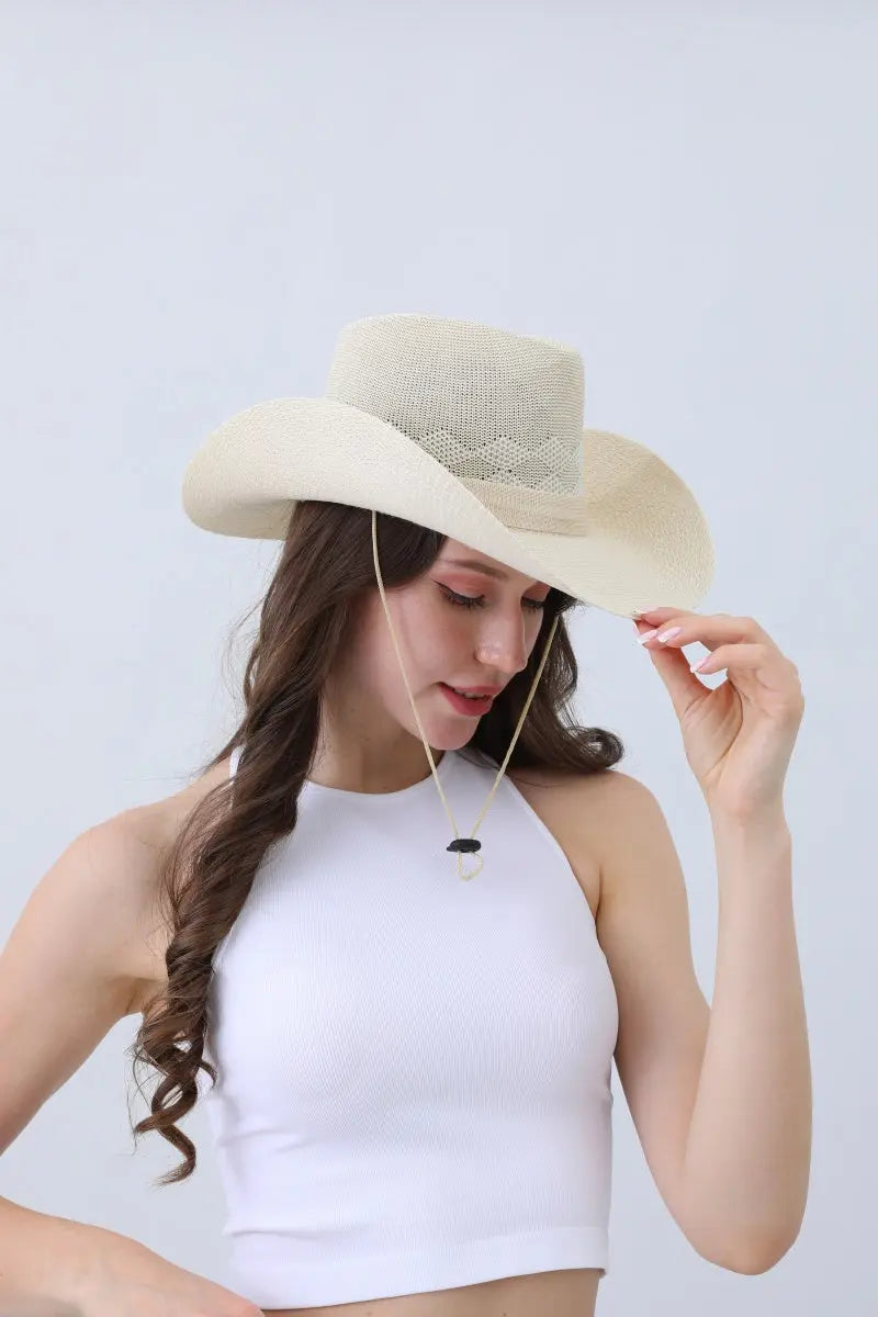 Timeless Solid Cowboy Hat – Vintage Western Essential🤠✨ Leto Collection