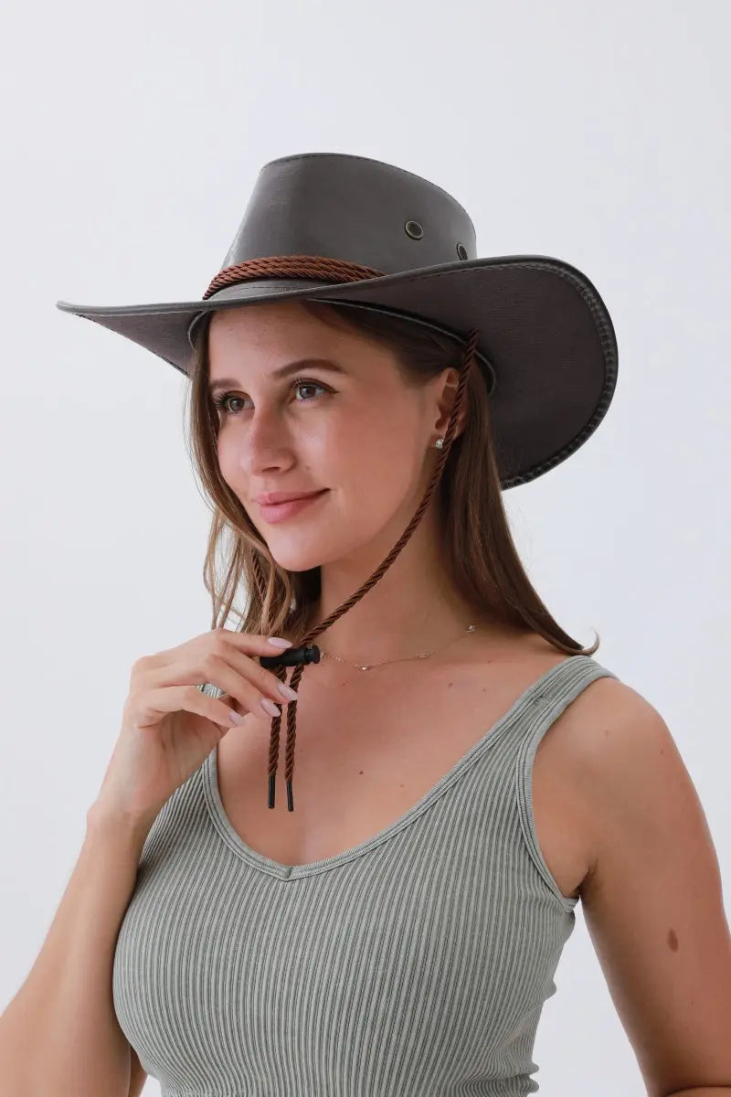 Classic Adjustable Cowboy Hat – Timeless Fit, Modern Comfort🤠☀️ Leto Collection