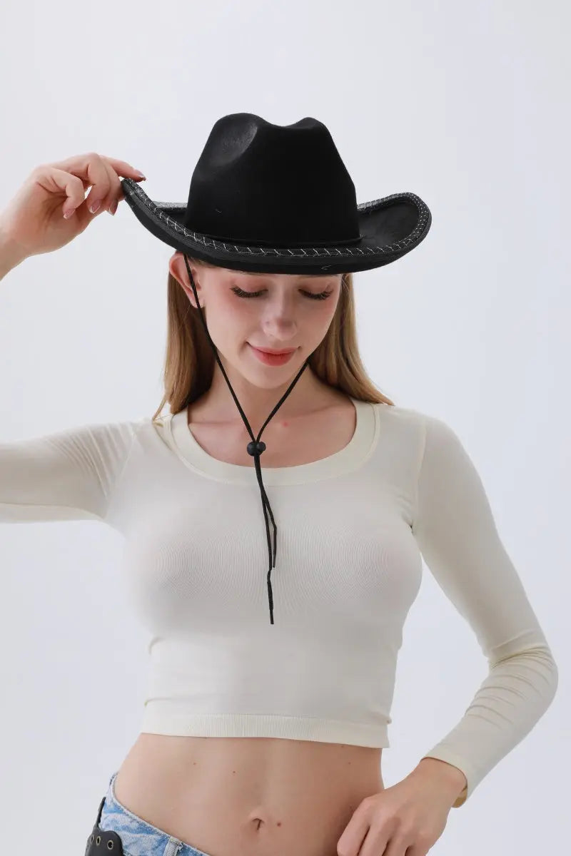 Neon Cowboy Hat – Light-Up Western Party Hat 🌟🤠 Leto Collection