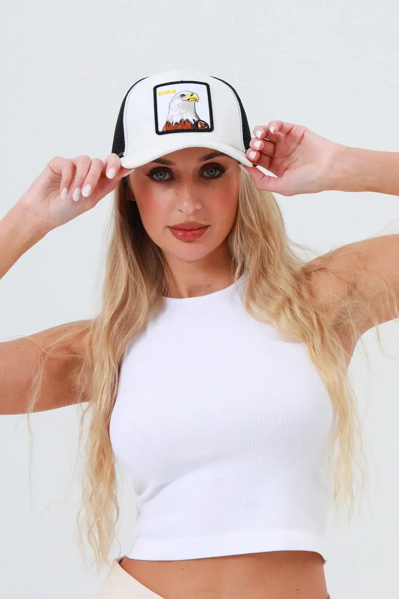 Vibrant Embroidered Animal Baseball Cap – Soft Cotton Street Style Boho Clothing and Accessories