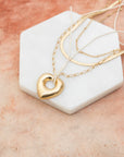 Charmy Loving Heart Layered Necklace