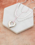 Charmy Loving Heart Layered Necklace