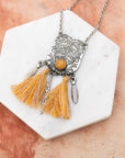 Western Bohemian Tassel Pendant Necklace 📿