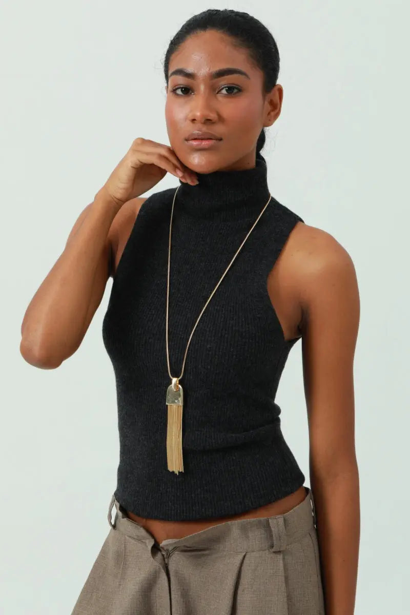 Long Tassel Pendant Necklace - Best Seller for Boutique 💎 Leto Collection