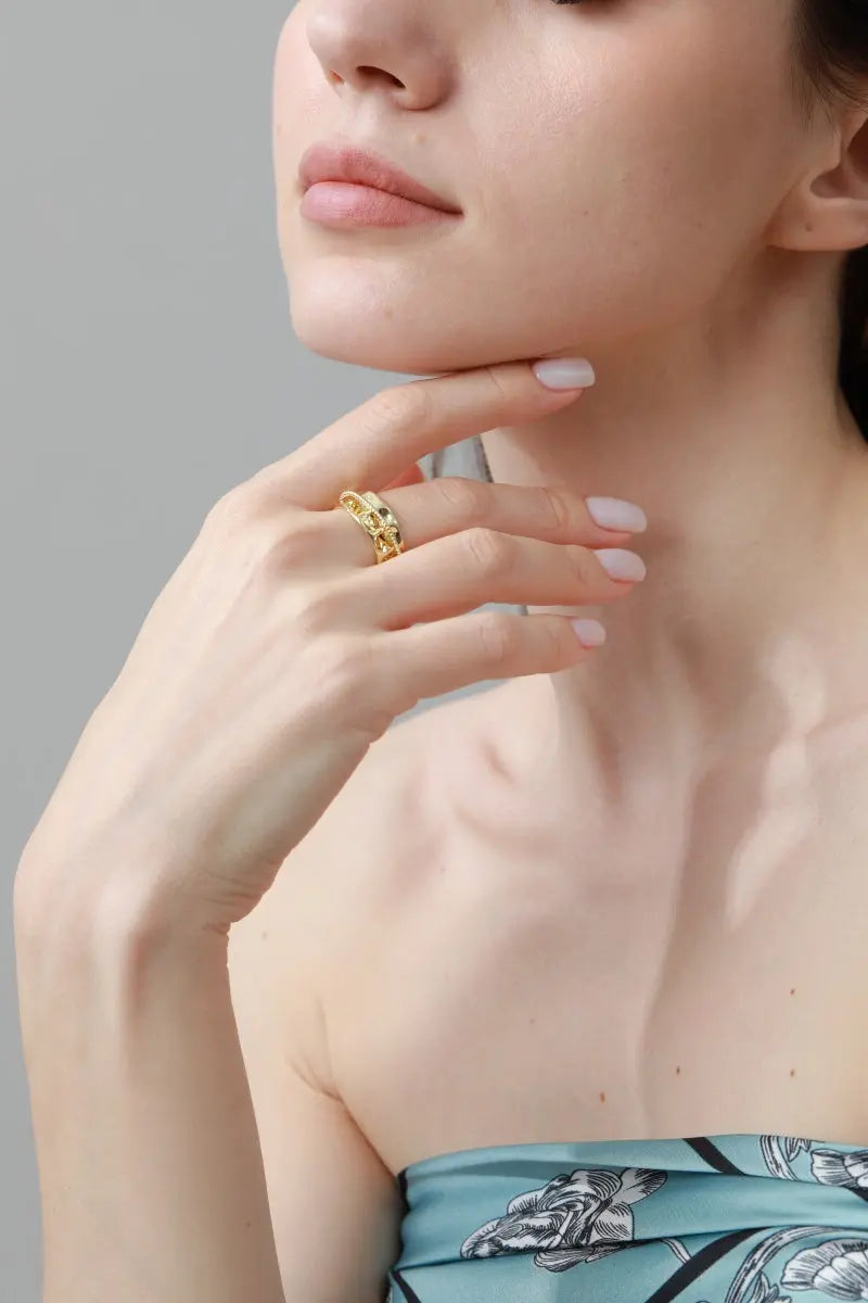 Open Knuckle Rings – Bold Finger Jewelry for Retailers ⛓️💍 Leto Collection