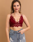 Crochet Lacey Charm Padded Bralette