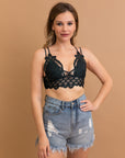 Crochet Lacey Charm Padded Bralette