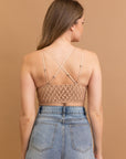 Crochet Lacey Charm Padded Bralette