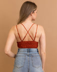 Crochet Lacey Charm Padded Bralette